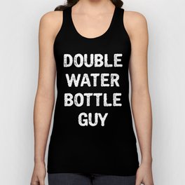 Double Water Bottle Guy Tank Top