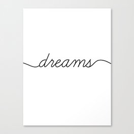 sweet dreams (2 of 2) Canvas Print
