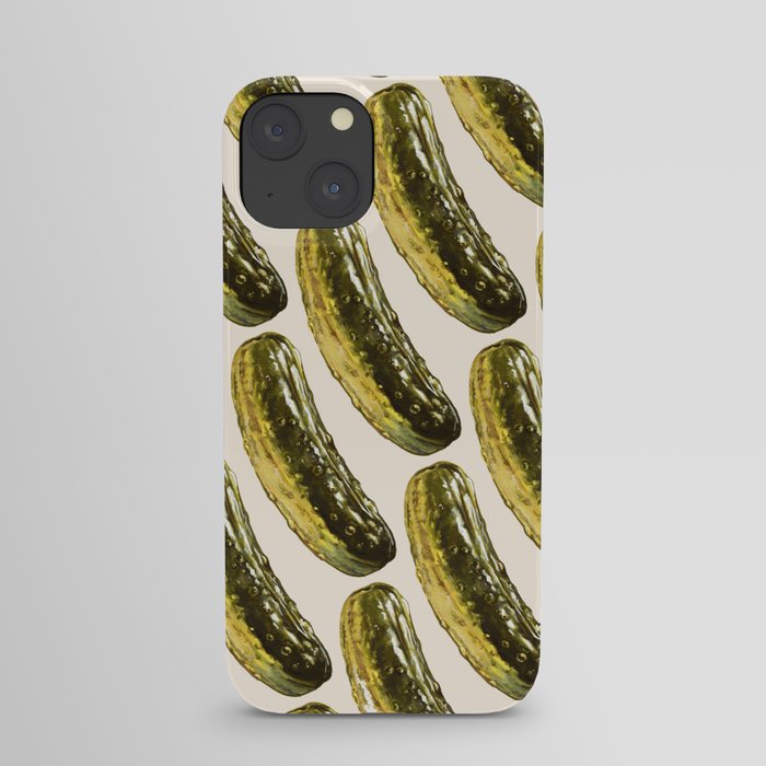 Pickle Pattern iPhone Case