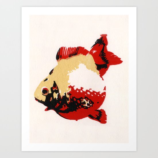 Gold Fish 1 Art Print