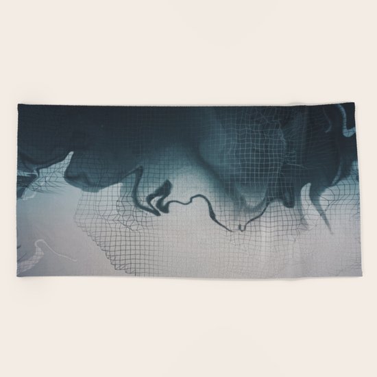Glitch 15 Beach Towel