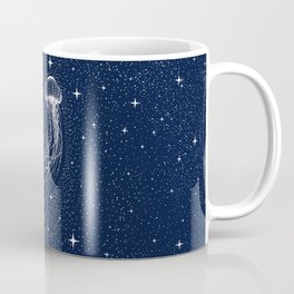 starry jellyfish Coffee Mug