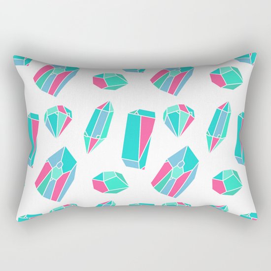 Diamonds & minerals Rectangular Pillow