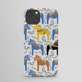 Dala Horse pattern iPhone Case