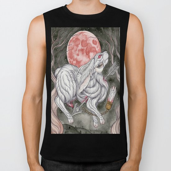 Myth of the Rabbit's Foot Biker Tank