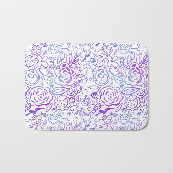 A Profusion of Flowers Bath Mat