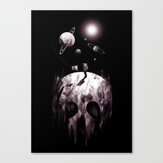 the darkside Canvas Print