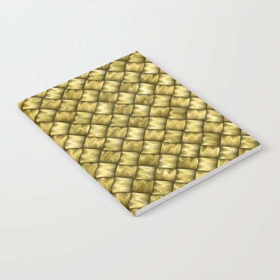 Patchwork Gold Notebook
