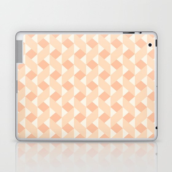 Geometric zigzag pattern Laptop & iPad Skin