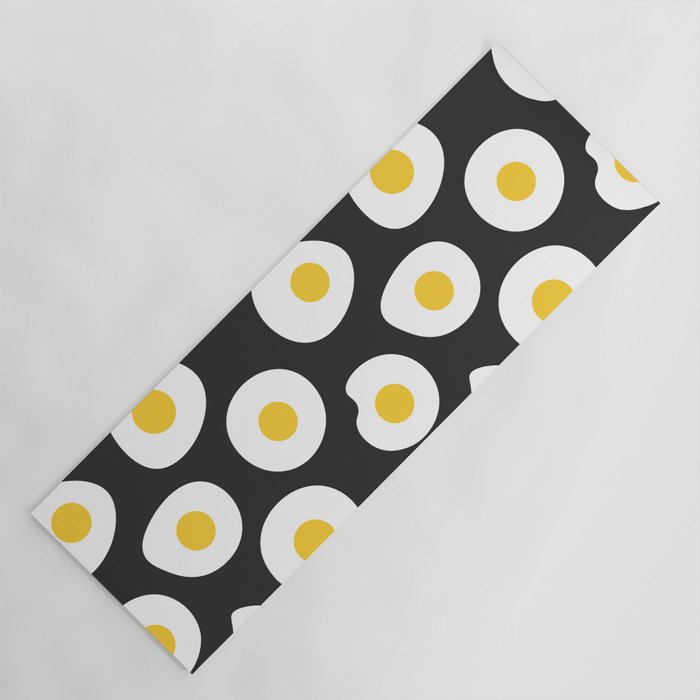 Egg Slice Pattern Yoga Mat