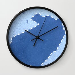 影 Kage Wall Clock | People, Photo, Funny, Graphic Design 
