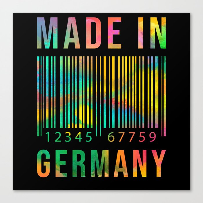 Made In Germany Canvas Print