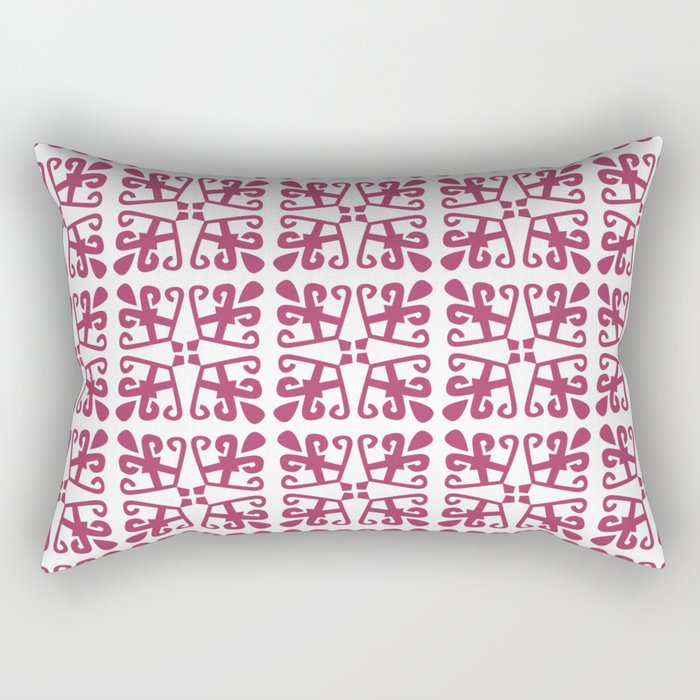A motif from Borneo Rectangular Pillow