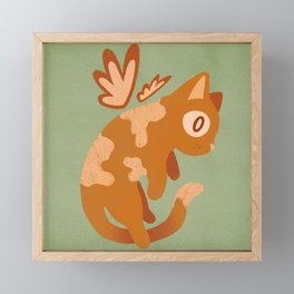 Fairy Cat Framed Mini Art Print