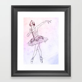Sugar Plum Fairy Framed Art Print