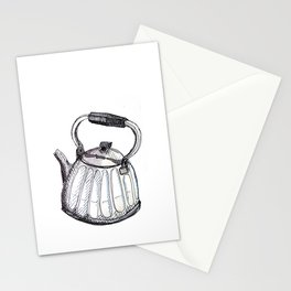 RUSSIAN TEAPOT Stationery Card
