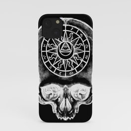 Astrology Skull iPhone Case