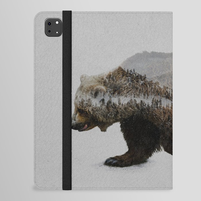 The Kodiak Brown Bear iPad Folio Case