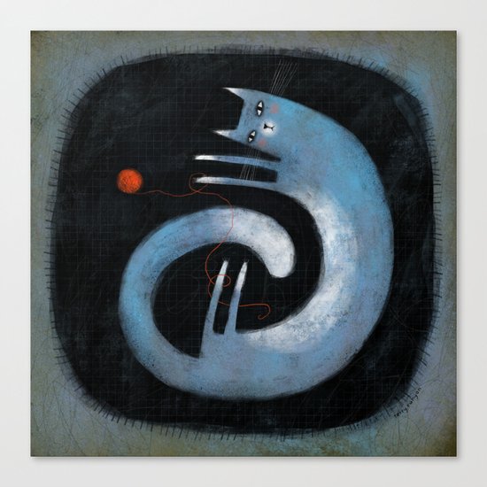 COILED Canvas Print