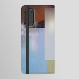 Bold Color Block Landscape By The Sea Android Wallet Case