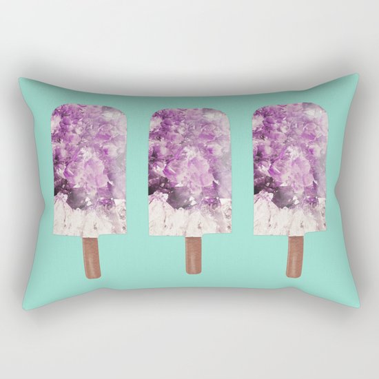 Amethyst Popsicle Rectangular Pillow