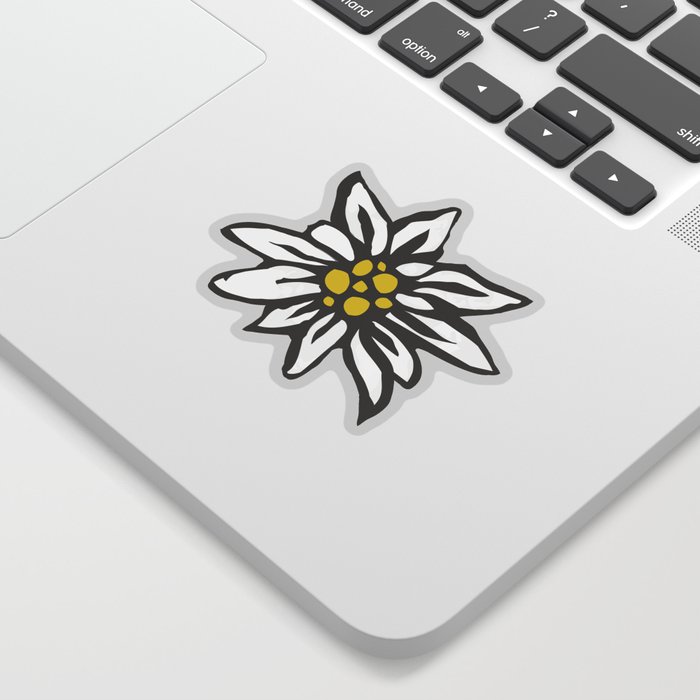 Edelweiss flower Sticker