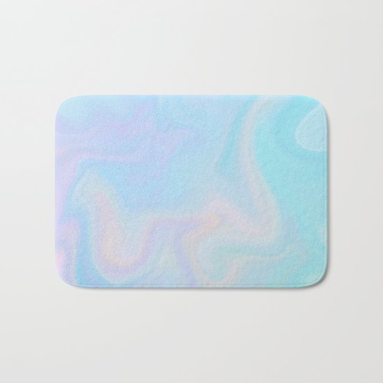 pastel marble Bath Mat