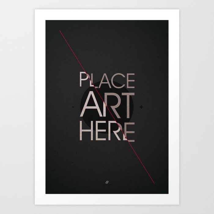 The Art Placeholder Art Print