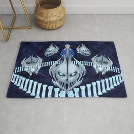 Gaster Blaster Rugs Society6