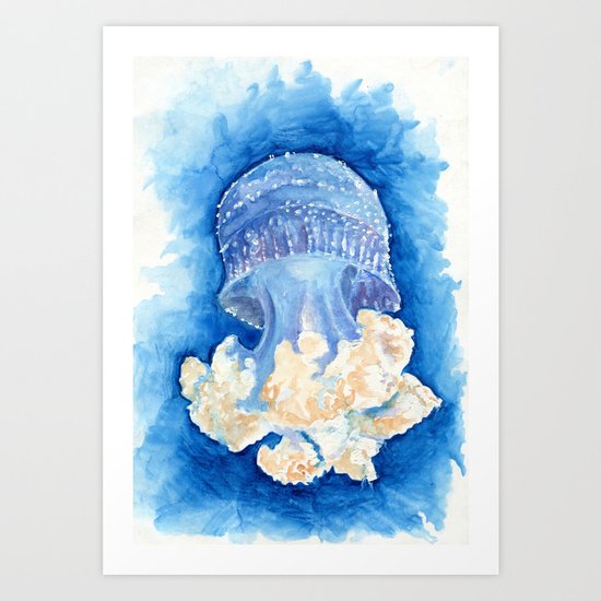 Floating Art Print