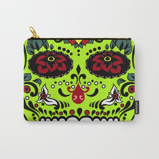 Sugar Skull #7 Carry-All Pouch