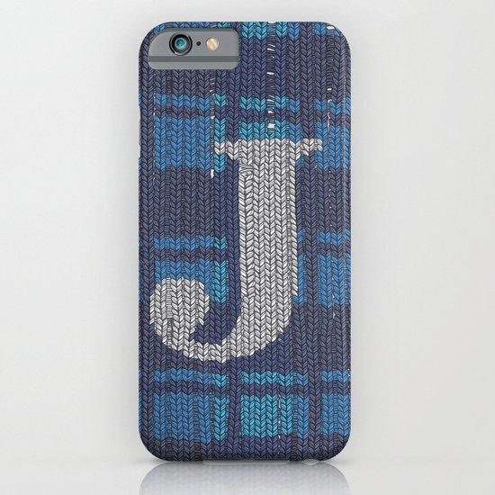Winter clothes. Letter J. iPhone & iPod Case