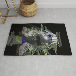 Black Tourmaline Area & Throw Rug