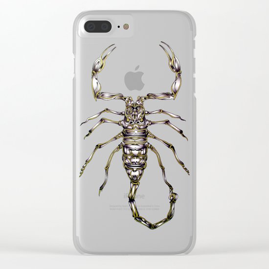 Scorpion's Kiss Clear iPhone Case