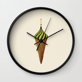 Basil Flavoured Wall Clock