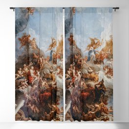 Palace of Versailles - Michelangelo Ceiling Mural Blackout Curtain