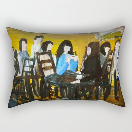 Let's Have A Coffee, And I Will Tell You Why He Is No Good For You Rectangular Pillow