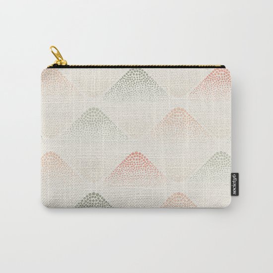 Retro Dotted Pattern 05 Carry-All Pouch