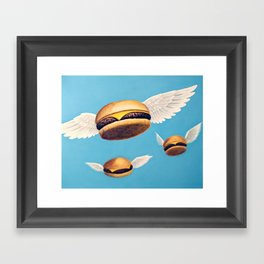 Burger Heaven Framed Art Print