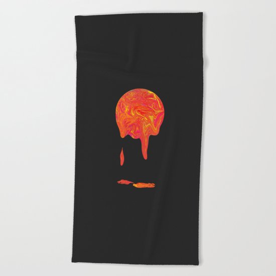 Melting Beach Towel