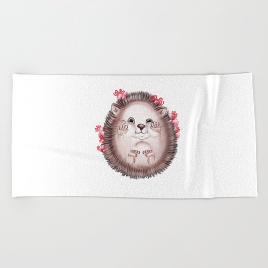 Smile Beach Towel