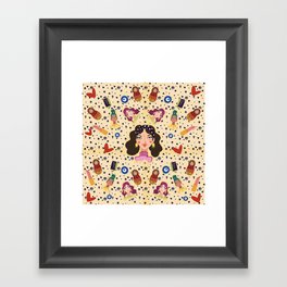 Self Love Tapestry  Framed Art Print
