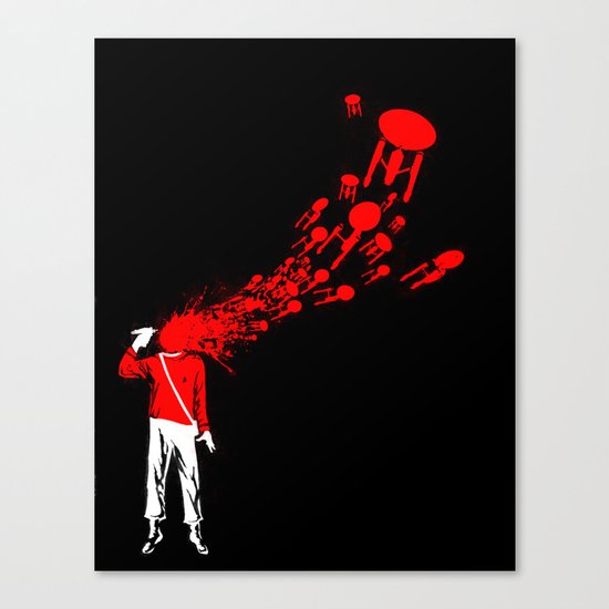 Trekkies in the Attic Canvas Print