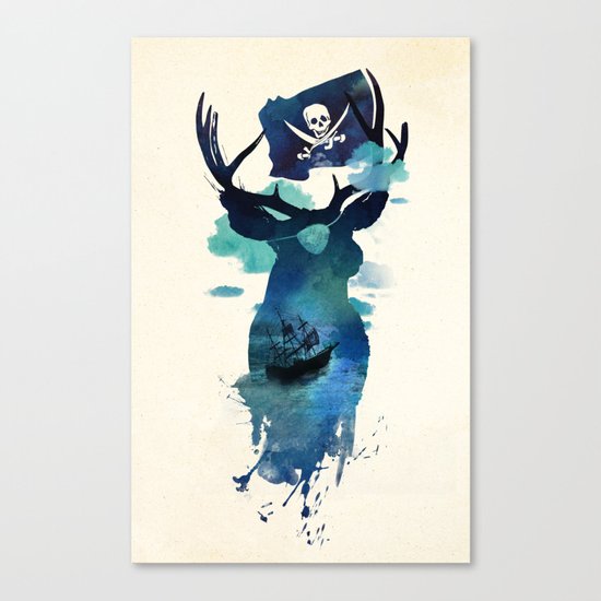Captain Hook Canvas Print