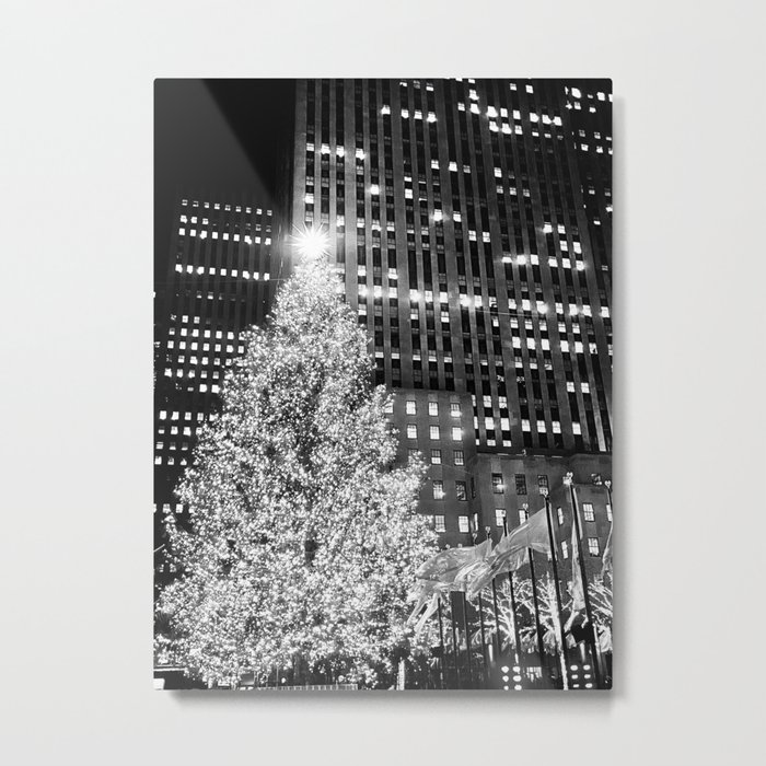 Rockefeller Christmas Tree Metal Print