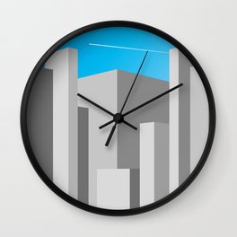 BUILDINGS_01-DAYLIGHT Wall Clock