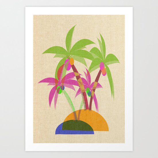 Palms Art Print