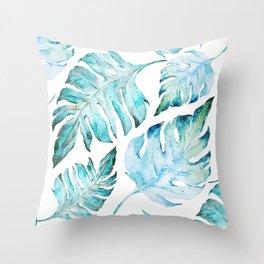 love tropical Throw Pillow