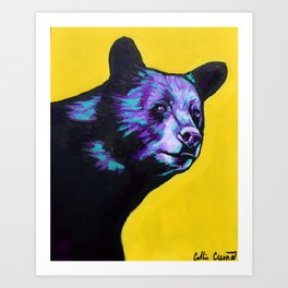 "Black Bear" Art Print