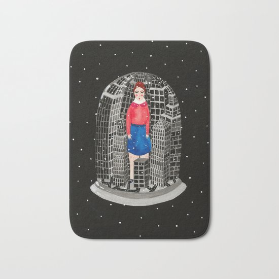 Snowglobe Bath Mat